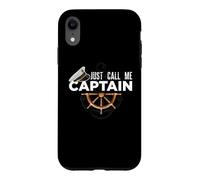 Custodia per iPhone XR Just Call Me Captain - Boating Sailor - Anchor Boat Sailing