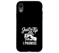 Custodia per iPhone XR Just the Tip I Promise - Inchiostro divertente per tatuatori
