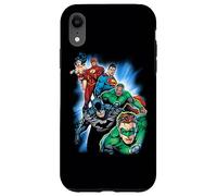 Custodia per iPhone XR Justice League Heroes Unite