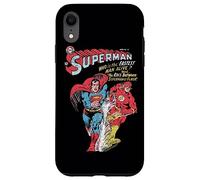 Custodia per iPhone XR Justice League The Flash & Superman Fastest