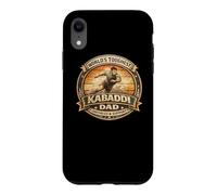 Custodia per iPhone XR Kabaddi Dad squadra del giocatore Raid sportivo indiano