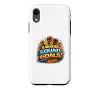 Custodia per iPhone XR Kabaddi Squads Goal del giocatore Raid sportivo indiano