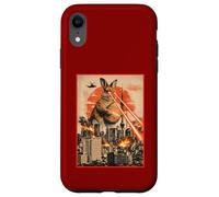 Custodia per iPhone XR Kaiju Easter Bunny Tokyo Funny Egg Hunt Japanese Vibe
