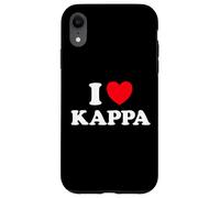 Custodia per iPhone XR Kappas - Ventaglio divertente e carino giapponese Yokai con mostri