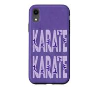 Custodia per iPhone XR Karate Femminile