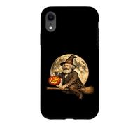 Custodia per iPhone XR Karl Marx Comunista Comunista Jack O Lanterna Moon Scopa