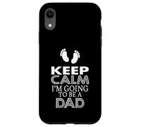 Custodia per iPhone XR Keep Calm Im Going To Be A Dad Annuncio