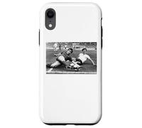 Custodia per iPhone XR Kenny Dalglish Liverpool Man Utd 1982 Mondiali di calcio