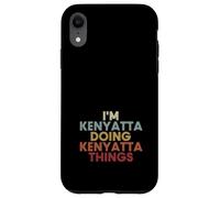 Custodia per iPhone XR Kenyatta Name Kenyatta Personalized Name First Given