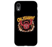 Custodia per iPhone XR Kettlebell motivazionale per l'allenamento della forza in palestra