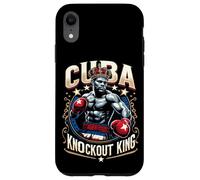 Custodia per iPhone XR King Cuba Crown Knockout di boxe cubano