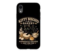 Custodia per iPhone XR Kitty Biscuits Bakery Purrfectly Impastato Cat Genitore Umorismo