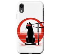 Custodia per iPhone XR Kitty Combat Master Jiu Jitsu Ninja E Artista Marziale