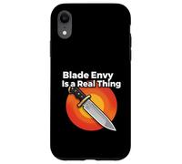 Custodia per iPhone XR Knife Collector Blade Envy Is A Real Thing Funny