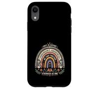Custodia per iPhone XR La consapevolezza del Parkinson Boho Rainbow Combattiamo insieme