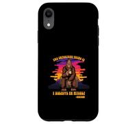Custodia per iPhone XR LA COSA IMPORTANTE È CHE CREDO IN ME STESSO BIGFOOT SASQUATCH