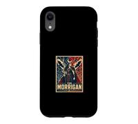 Custodia per iPhone XR La dea celtica Morrigan Raven Birds