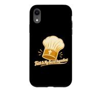 Custodia per iPhone XR La fede è il mio ingrediente segreto Christian Chef