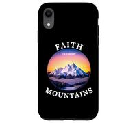 Custodia per iPhone XR La fede può spostare il cristianesimo delle montagne