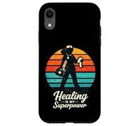 Custodia per iPhone XR La guarigione infermiera per la cura delle ferite è il mio superpotere infermieristico WOCN