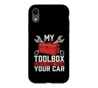 Custodia per iPhone XR La mia cassetta degli attrezzi costa più della tua auto - Auto Mechanic Car Guy