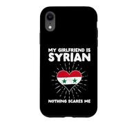 Custodia per iPhone XR La mia ragazza è siriana Niente mi spaventa - Siria Cuore