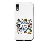 Custodia per iPhone XR La paternità è il mio ministero all'aperto papà vita