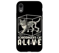 Custodia per iPhone XR La scatola del gatto morto e vivo di Schrödinger