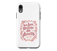 Custodia per iPhone XR La Scrittura Cristiana che amiamo perché ci amava