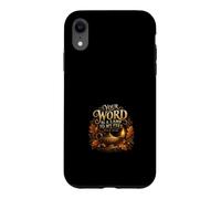 Custodia per iPhone XR La tua parola è una lampada ai miei piedi Salmo 119 105