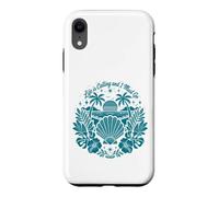 Custodia per iPhone XR La vita chiama e devo andare a Coastal Beach Seashell
