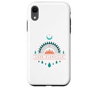 Custodia per iPhone XR LAGO GLENVILLE chiaro di luna arcobaleno