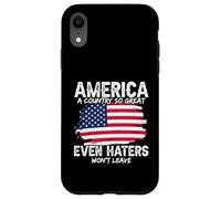 Custodia per iPhone XR L'America è un paese così grande che anche i suoi odiatori non se ne andranno