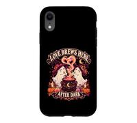 Custodia per iPhone XR L'Amore Ribolle Dopo Mezzanotte Lesbiche Halloween