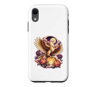 Custodia per iPhone XR L'aquila reale sorge dietro il disco solare