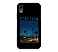 Custodia per iPhone XR Late Night City Pop Drive Retro 80s Aesthetic
