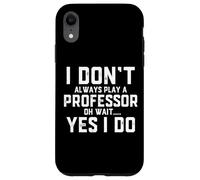 Custodia per iPhone XR Lavori di ricerca universitaria Costume Professore istruito