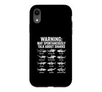 Custodia per iPhone XR L'avvertimento può parlare spontaneamente di Sharks Ocean