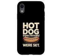 Custodia per iPhone XR Le aspettative di hot dog erano impostate divertente barbecue Cookout