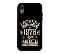 Custodia per iPhone XR Le leggende sono nate nel 1976 Idee per l'abbigliamento di compleanno