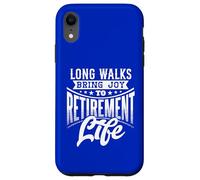 Custodia per iPhone XR Le lunghe passeggiate portano gioia al design della vita in pensione