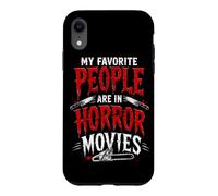 Custodia per iPhone XR Le mie persone preferite sono nei film horror Halloween