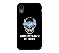 Custodia per iPhone XR Le montagne chiamano sci da snowboard per sport invernali