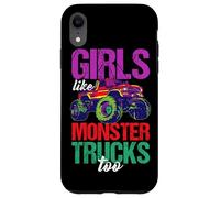 Custodia per iPhone XR Le ragazze adorano anche i camion dei mostri
