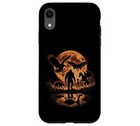 Custodia per iPhone XR Leggende misteriose sotto le creature della notte della luna piena