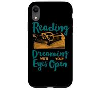 Custodia per iPhone XR Leggere sta sognando con il tuo occhio è una biblioteca aperta per gli amanti dei libri