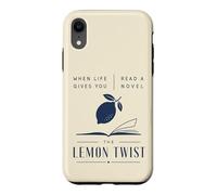 Custodia per iPhone XR Leggi un romanzo The Lemon Twist Book Lover Reader