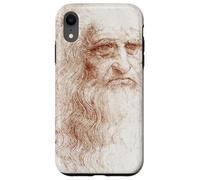 Custodia per iPhone XR Leonardo da Vinci Autoritratto Rinascimento Pittura Artista