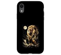 Custodia per iPhone XR Leone Ululando Alla Luna Meme