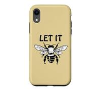 Custodia per iPhone XR Let it Bee Sign,Be Kind Queen Bee Lovers Bee Kind Bee Design